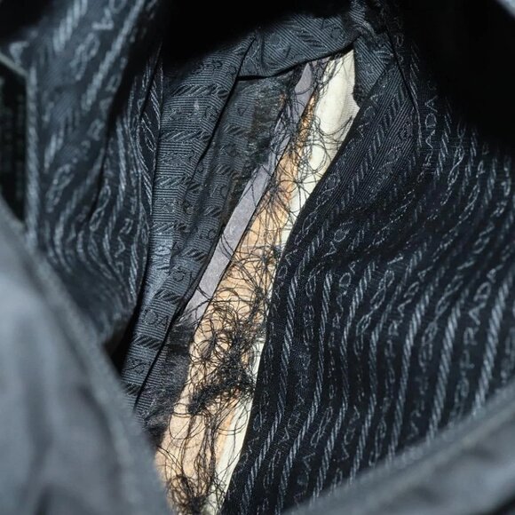 PRADA Tote Bag Nylon 2 Set Khaki Black - Picture 9 of 14